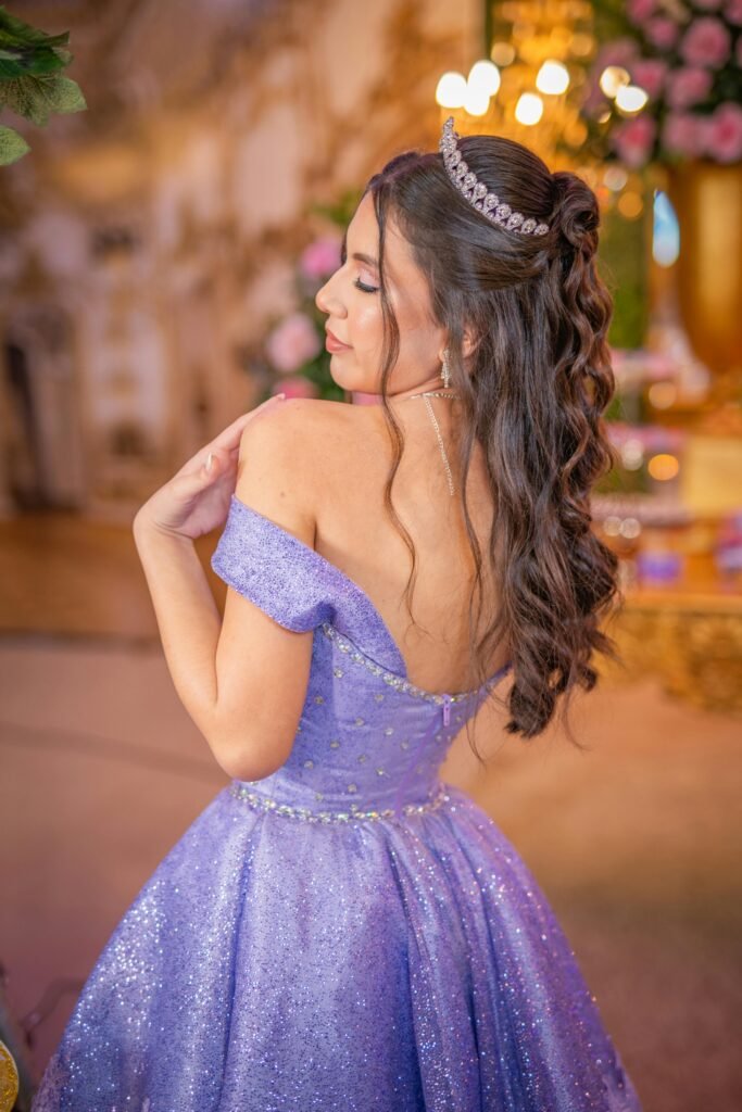 quinceañera lila
